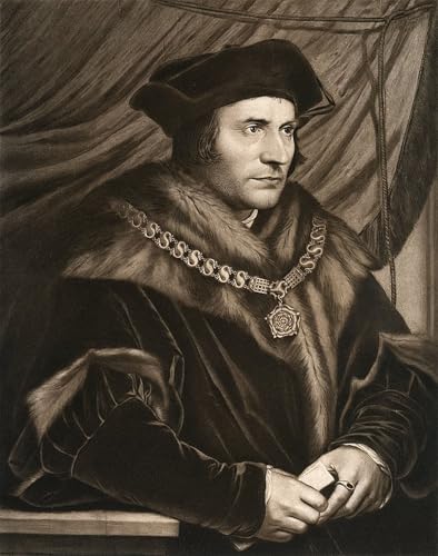 Art Mural Sir More Hans Holbein poster vintage 60x90cm pour habiller un grand mur vide de chambre