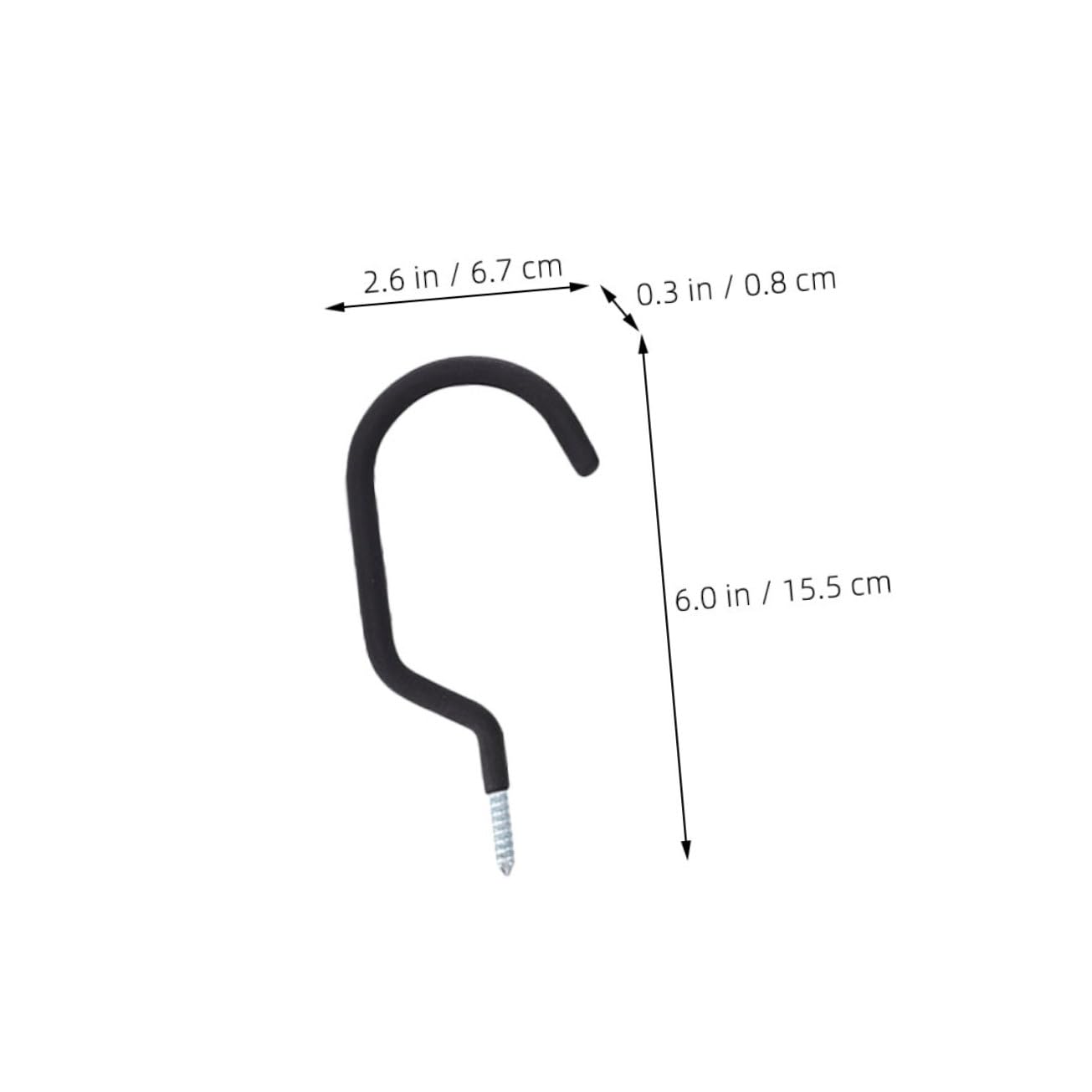 VICASKY 10pezzi Gancio per Bici da Parete in Ferro Gancio per Bici da Garage Supporto da Parete per Bicicletta Multiuso per Appendere