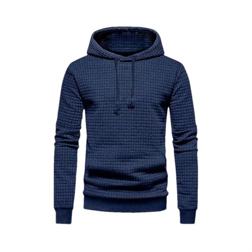 Pull à capuche pour homme chaud et ample contre le froid en hiver