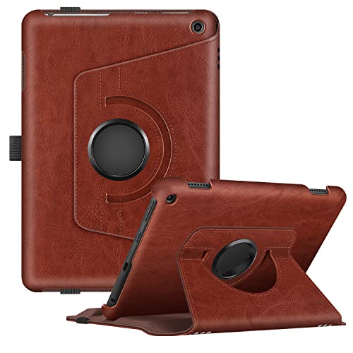 Fintie (�t�B���e�B�[) Kindle Fire HD 8 & HD 8 Plus�^�u���b�g�p�P�[�X (��12����2022�N����&��10����20�N����) - 360�x��]�X�^���h�ی�J�o�[ �f���A���I�[�g�X���[�v�E�F�C�N �u���E��