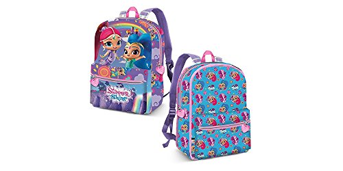 Karactermania Shimmer Y Shine Rainbow Mochila Infantil  40 cm  Azul