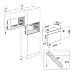 Imagen de Microondas empotrable Hotpoint 700 W 22L acero inoxidable