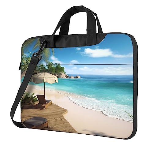 Sac à bandoulière pour ordinateur portable style plage - Protégez votre PC avec style
