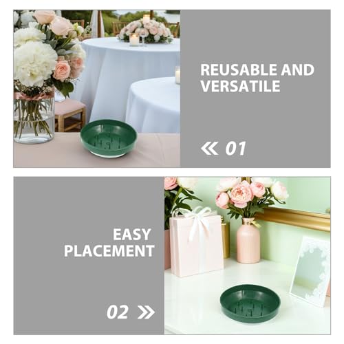 Bol à fleurs rond de mariage pour centres de table élégants - 4