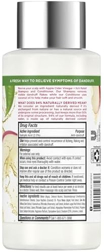 RE-fresh Scalp Care Anti-Dandruff Conditioner, Silicone-Free Apple Cider Vinegar + Itchy Relief for Irritated Scalp 13.5 fl oz - Pack of 1