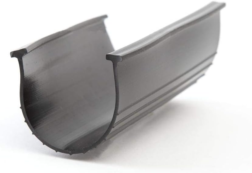 1/4" T Shaped End Garage Door Bottom Weather Seal - 3 3/8" Width - 16 feet