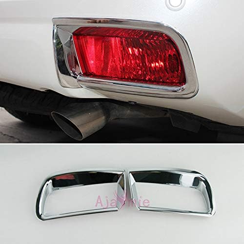 For Toyota Land Cruiser 150 Prado FJ150 2010-2017 Rear Fog Lamp Cover Light Overlay Trim Chrome Car Styling Prado Accessories