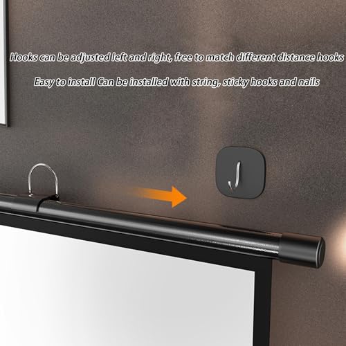 Pantalla de Proyector Manual 50" 4:3 16:9 HD miniatura 3