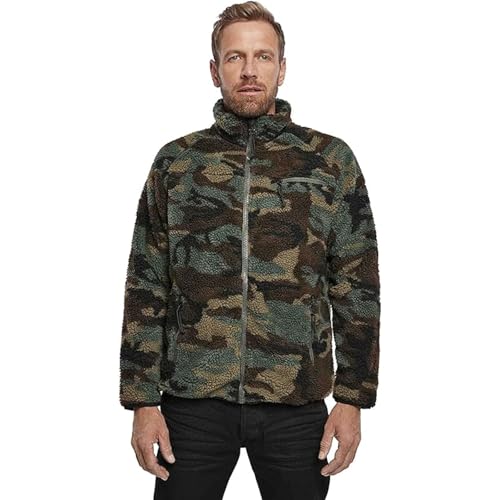 Image of Brandit Men's Teddyfleece Jacket Olive