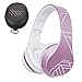 Produktbild PowerLocus Kabellose Kopfhörer Over Ear, Kopfhörer Bluetooth mit Mikrofon, Faltbar, weiche Ohrpolster Hi-Fi-Stereo-Bass, Headset Kabellos und Kabel-Modus für Kinder/Erwachsene/TV/PC/Home Office (Lila)