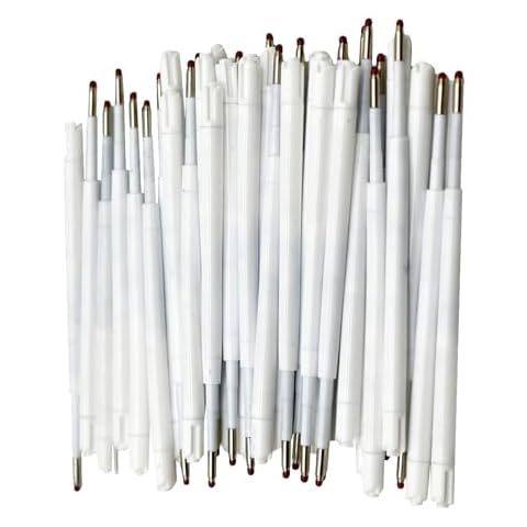 Lopenle 100 PCS Ballpoint Pen Refills Retractable Pen Refills 3.86" Black Ink for Sparkle Pens Bamboo Pen Refills1.0mm for Retractable Pens Wood Pens in Office School Family Cover