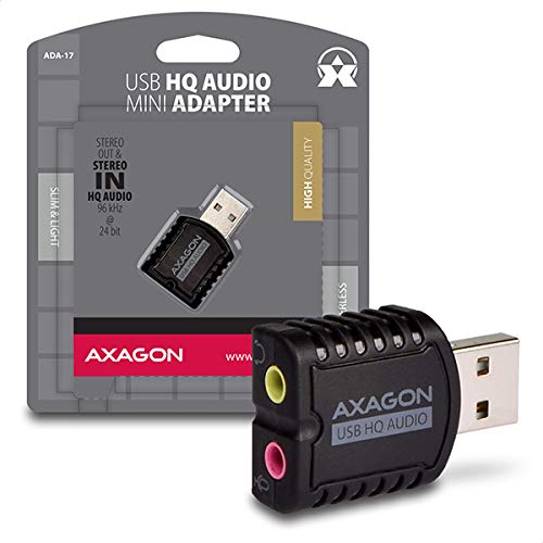 AXAGON ADA-17 USB - HQ Mini Audio Cover