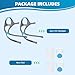 2 Pack F20 Headgear Compatible with 4 Pcs Magnetic Clips, Replacement Headgear Strap with AirFit/AirTouch F20