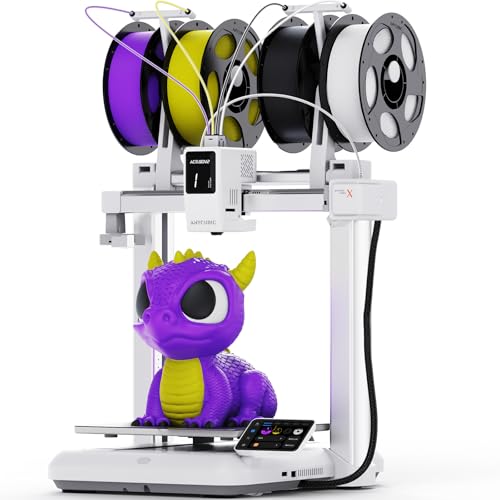 ANYCUBIC Kobra X Fast 3D Printer, Native 4-Color & 19-Color Maximum...