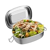 USO AMPLIO: caja de pan, caja de picnic, caja de sushi, caja de ensalada, caja de bocadillos. Esta lonchera es ligera y fácil de llevar