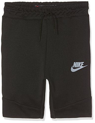 Preisvergleich Produktbild Nike Kinder Tech Fleece Shorts, Black / Cool Grey, M