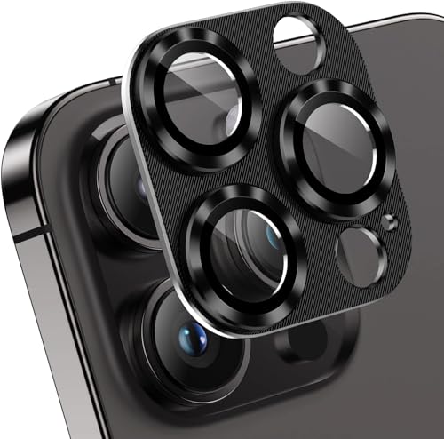 Image of Camera Lens Protector Compatible for Iphone 14 Pro Max Black Pack of 1