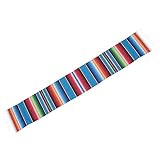 TOYZFRIENDY de Mesa Mexicano de Algodón Mantel para Fiestas y Celebraciones Resistente Manchas y Lavable para Decoraciones de Hogar