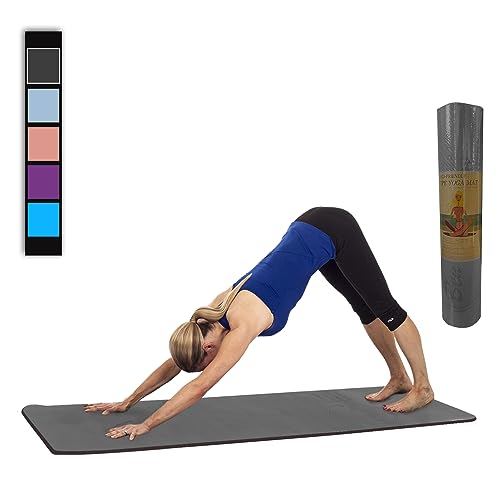 8mm Thick Yoga Mat for Men & Women - 72