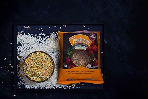Image of Truefarm Supermix Dal | Ayurvedic Panchratna| Blend of Moong, Masoor, Chana & Toor Dal | Rich in Protein, Vitamin B Complex, Calcium & Fiber | NPOP Certified | Pack of 2 (500g Each)