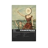 BATTTX In The Aeroplane Over The Sea BY Neutral Milk Hotel Canvas Poster Wall Decorative Art Painting Living Room Bedroom Decoration Gift Unframe-style12x18inch(30x45cm)
