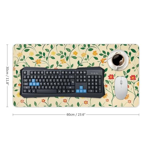 Protector para escritorio con base antideslizante 60x30 cm miniatura 2