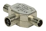 conector coaxial hembra a rca macho Tipo de género macho/hembra Valueline coax/2x coax - Conector coaxial (2x Coax, Coaxial, Male connector / Female connector, 1 pieza(s))
