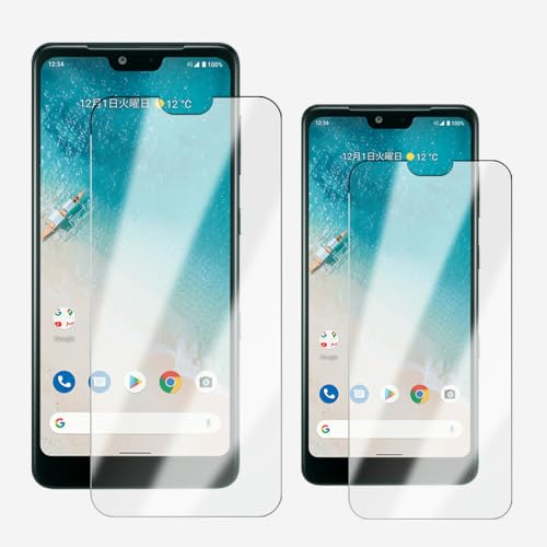 UOWORLD | �݊��iAndroid One S8�Ή� �y�\�t�g�t�B�����Q���Z�b�g�z �t���t�B���� 2D�ی�V�[�g �N���A ���� �����h�~ �L�Y�C�� ������ �w��h�~