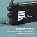 i-box Tone, Portable Radio, AM FM Radio, Alarm Clock Radio, Retro Radio, FM Radio, Battery Powered or Mains Powered Radio, Plug in Radio, Best Reception