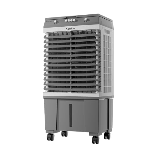 Climatizador Evaporativo 20L | Sin Tubo Exterior | Triple Función: Frío, Humidificador y Ventilación | 4 Acumuladores de Frío | 3 Velocidades | Lamas Oscilantes | Portátil con Ruedas