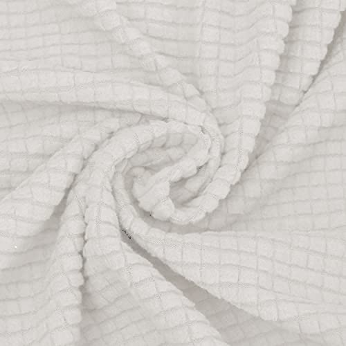 Housse de canapé jacquard 4 places extensible 228-292 cm - 4