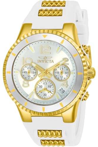 Invicta Women's 24187 BLU Analog Display Quartz White Watch