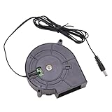 Soffiante centrifugo ad alta velocità 12 V 7000 giri/min con doppio cuscinetto a sfera adatto per griglie esterne stampante fusione metallo doppio cuscinetto a sfera Turbos soffiante