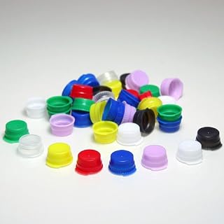 Globe Scientific 113148C Polyethylene Snap Cap with Single Thumb Tabs for 16mm Glass/Evacuated Tubes, 16mm Size, Clear (Case of 1000)