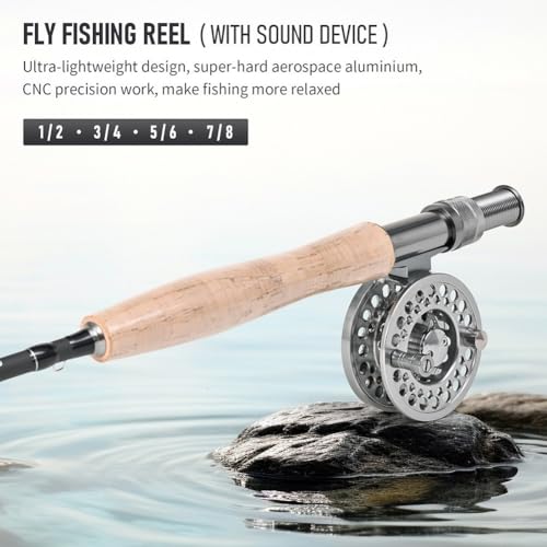 for PRECISION Engineered ART Aluminum Alloy Fly Fishing Reel Perfect for Any Angler's Tackle Box (【7/8】) - Image 8