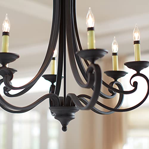 Designers Fountain 9036-Ni Barcelona Chandelier, 6-Light, Black #TOP5