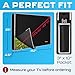 Outdoor TV Cover 43 inch Weatherproof and Waterproof | TV Cover for Outside 43 | Outdoor TV Enclosure | Smart Shield TV Screen Protector for Outside | TV Display Protectors