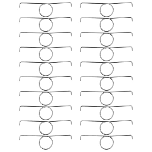 Set di 20 molle per i pulsanti dei grilletti L2 R2, progettate per riparare e sostituire i pulsanti dei grilletti usurati sui controller di gioco.