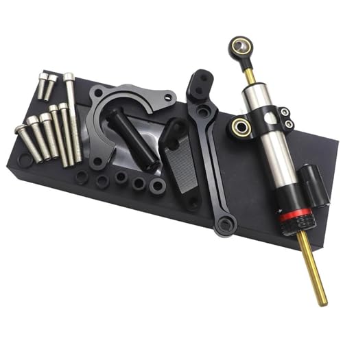 Amortisseur stabilisation direction Kawasaki Z900 réglable anti-guidonnage en aluminium