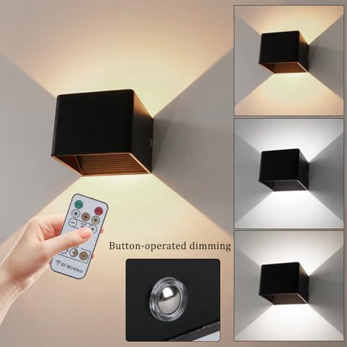 Apliques de pared LED para iluminar con estilo tu dormitorio y pasillo sin cables 4