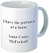 Funny "I have the patience of a Saint Cunty McFuckoff", 11OZ Coffee Mug Novelty, Office, Job. By Aviento