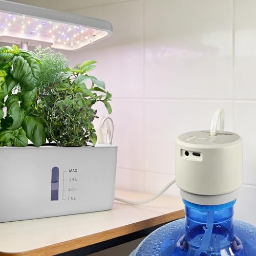 Awesome Plant Automatic Watering System for Hydroponics Growing System, Auto Top Off System with Universal Indoor Hydroponic Garden Sensor and Water Jug Pump, Auto Water Refiller for 5 Gallon Bottle
