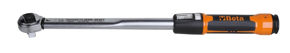 Beta 666/30 – Chiave Dinamometrica A Scatto 60–300 Nm, Attacco 1/2″, Cricchetto 72 Denti, Push‑Pull, Made In Italy-image
