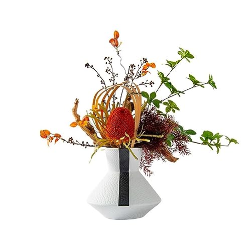 Arbre artificiel chinois avec vase céramique arrangement fleur salon