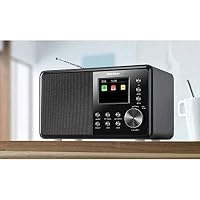 Karcher DAB 3000 - DAB+ Radio (Digitalradio, DAB plus/UKW-RDS, AUX-IN, Wecker mit Dual-Alarm, kleines Küchenradio, schwarz) – Ansicht 2