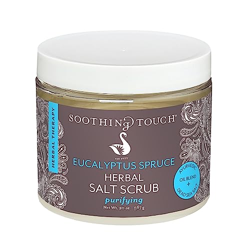 Soothing Touch W67365ES2 Salt Scrub Eucalyptus Spruce, 20-Ounce
