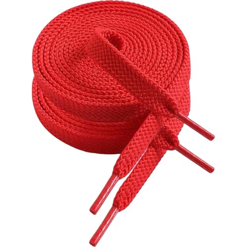 Image of VSUDO 2 Pairs Double Layer Flat Sneaker Shoe Lace, Flat Shoelace /Shoe String