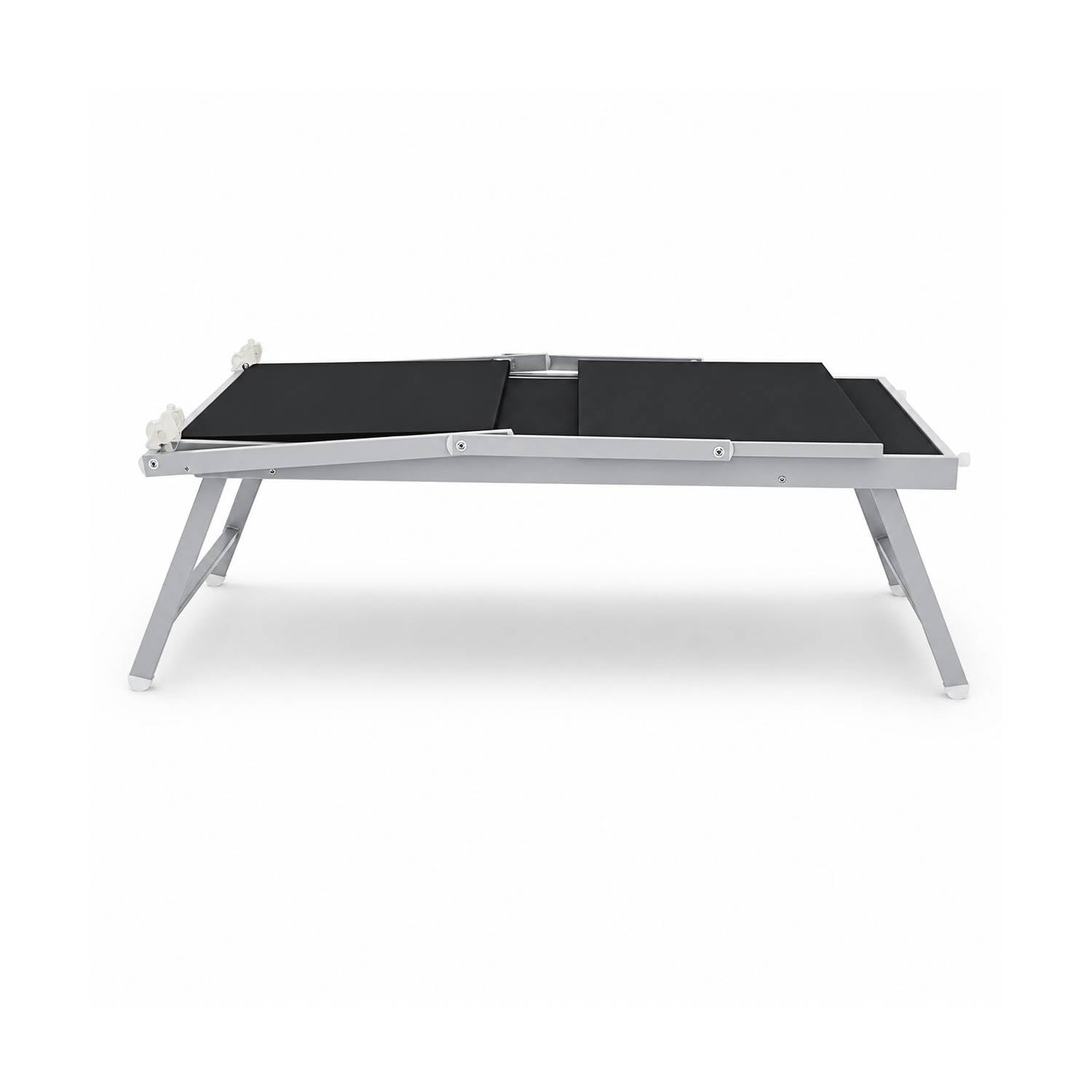 Bricozone Lettino Pieghevole Prendisole in Alluminio E Tessuto Textilene Professionale Con Tettuccio Parasole Orientabile Sdraio Per Mare Spiaggia Piscina Giardino 182 x 60 x 38 Cm Nero