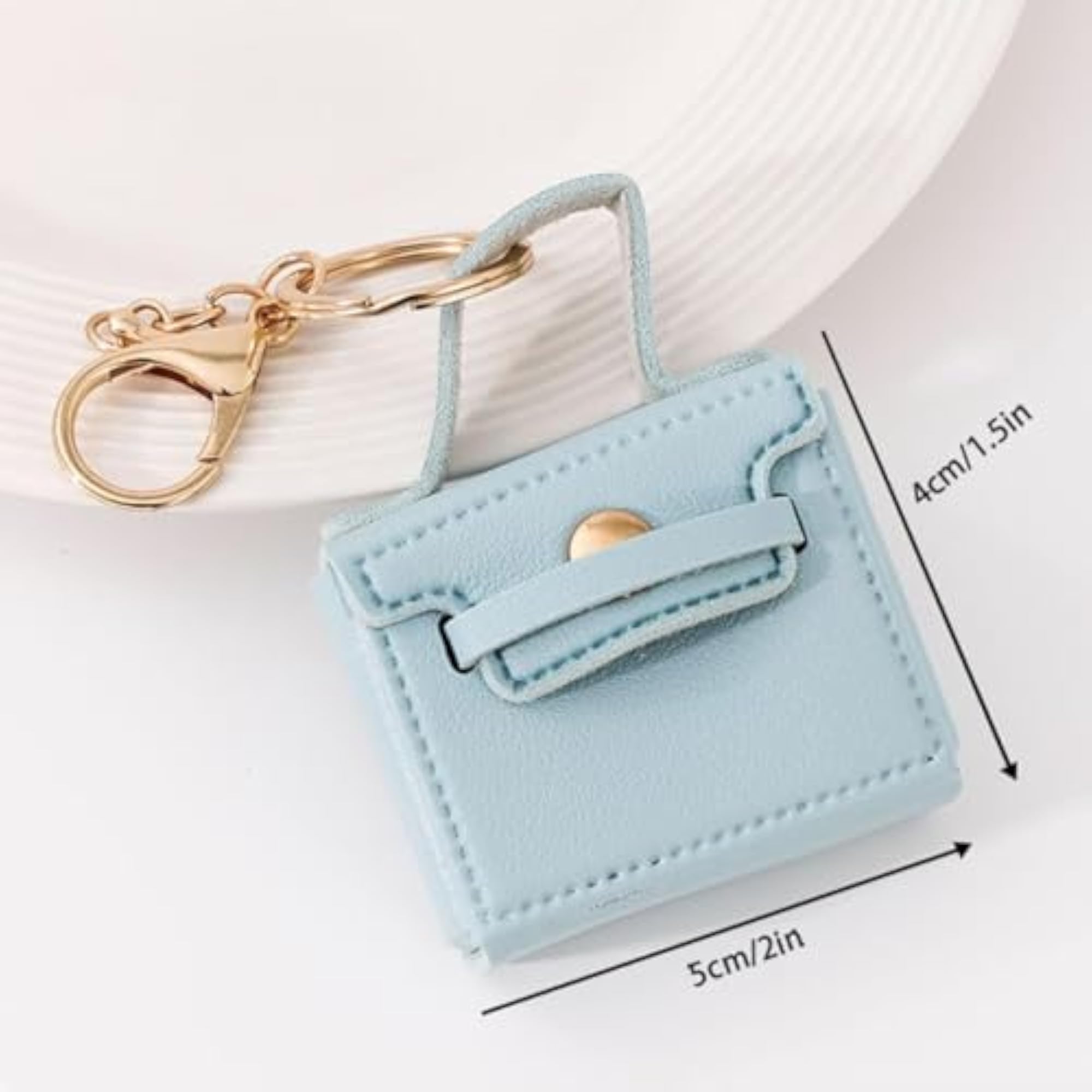 Mini Backpack Keychain Makeup Bag, Cute Coin Wallet