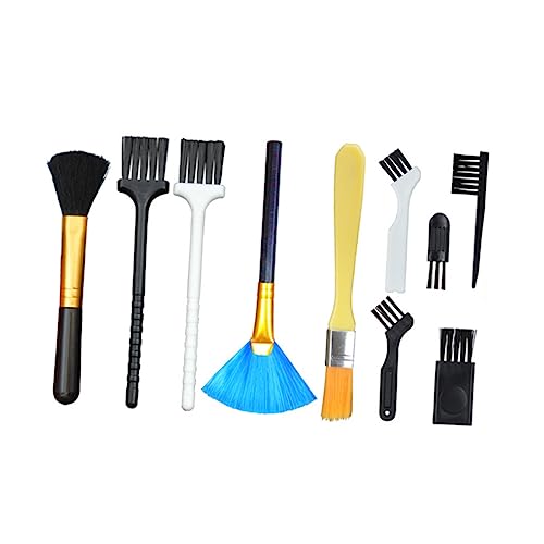 KICHOUSE 10pcs Removal Brush for Home and Computer Cleaning Multi-Function Keyboard Electronics and Appliance Tool for Hard Reach Spaces Random Style